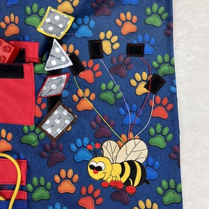 Matató fal  - játék & sport - készségfejlesztő és logikai játék - montessori szivárvány, waldorf játékok - Meska.hu