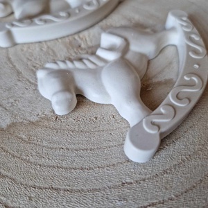 Hintaló karácsonyfadísz  - karácsony - karácsonyi lakásdekoráció - karácsonyfadíszek - Meska.hu