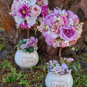 Virágfa bármilyen alkalomra - otthon & életmód - virágdekoráció - virágdíszek - asztali virágdísz - Meska.hu