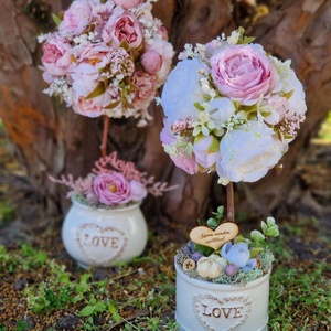 Virágfa bármilyen alkalomra - otthon & életmód - virágdekoráció - virágdíszek - asztali virágdísz - Meska.hu