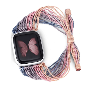 Apple Watch hand made szíj, Ékszer, Karóra és Ékszeróra, Óraszíj, Csomózás, Ékszerkészítés, MESKA