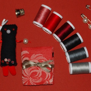 Bonini Varródoboza - Vörös-Fehér-Fekete -  - Meska.hu