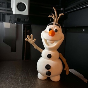 Olaf 3D figura - Meska.hu