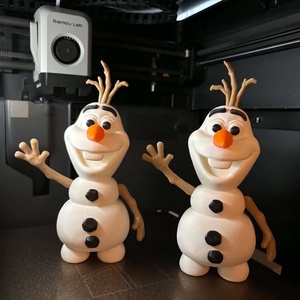 Olaf 3D figura - otthon & életmód - dekoráció - asztal és polc dekoráció - asztaldísz - Meska.hu