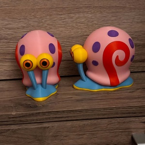  Vidám 3D nyomtatott csiga figura � - otthon & életmód - dekoráció - asztal és polc dekoráció - asztaldísz - Meska.hu