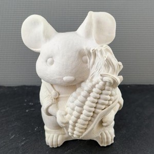 Egér kukoricával, Otthon & Életmód, Dekoráció, Dekoratív figurák és szobrok, , MESKA