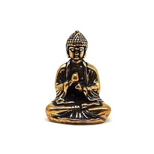 Sárgaréz figura Buddha 3x2cm, Otthon & Életmód, Dekoráció, Dísztárgy, , MESKA