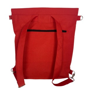 SuziartBag Piros tacskós 3in1 vászon hátizsák - táska & tok - kézitáska & válltáska - válltáska - Meska.hu