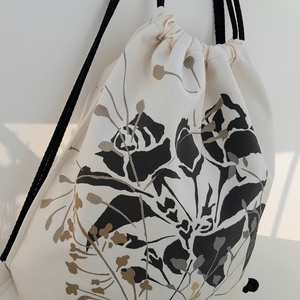 NatúrÉsSötétszürke - táska & tok - hátizsák - tornazsák, gymbag - Meska.hu