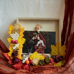 Őszi képtartó - otthon & életmód - papír, írószer - album & fotóalbum - Meska.hu