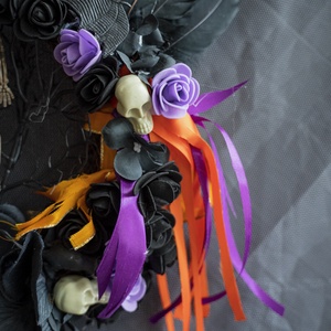 Halloween kopogtató - otthon & életmód - dekoráció - halloween - halloweeni ajtódíszek és ablakdíszek - Meska.hu