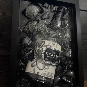 Kraken rum epoxy képkeret - otthon & életmód - dekoráció - kép & falikép - képkeret - Meska.hu
