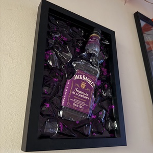 Jack Daniel�s Epoxy képkeret - otthon & életmód - dekoráció - kép & falikép - üvegkép - Meska.hu
