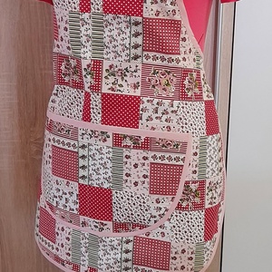 Pamut vászon női kötény - otthon & életmód - konyhafelszerelés, tálalás - konyhai textil - kötény - Meska.hu