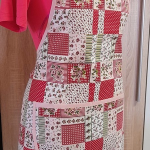 Pamut vászon női kötény - otthon & életmód - konyhafelszerelés, tálalás - konyhai textil - kötény - Meska.hu
