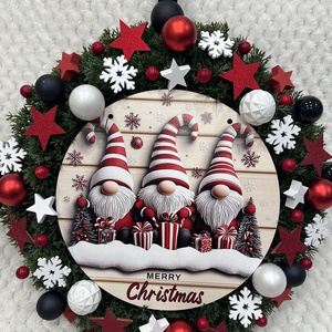 Piros-fehér-fekete, manós kopogtató - Meska.hu