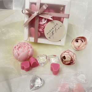 Szójaviasz bazsarózsa illatviasz / gyertya - otthon & életmód - gyertya, illat, aroma - gyertya - Meska.hu