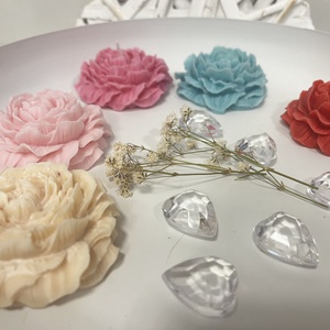 Szójaviasz bazsarózsa illatviasz / gyertya - otthon & életmód - gyertya, illat, aroma - gyertya - Meska.hu