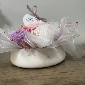 Illatviasz szójaviaszból tálban - otthon & életmód - gyertya, illat, aroma - illatviasz - Meska.hu