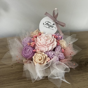 Illatviasz szójaviaszból tálban, Otthon & Életmód, Gyertya, illat, aroma, Illatviasz, Gyertya-, mécseskészítés, Gipszöntés, MESKA