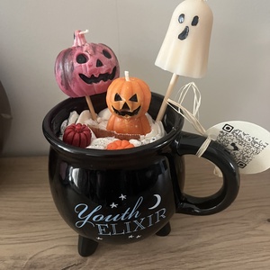 Boszorkányüst - Halloween szójaviasz gyertya - otthon & életmód - gyertya, illat, aroma - gyertya - Meska.hu