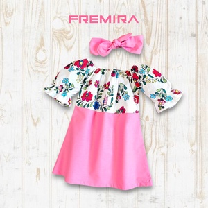 Kalocsai mintás Babaruha ajándék fejpánttal, Ruha & Divat, Gyerekruha, Ruha, Varrás, MESKA