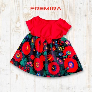 Kalocsai mintás kislány ruha - Meska.hu