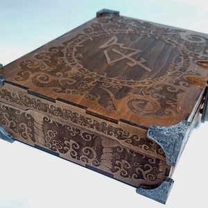 Ékszertartó doboz , kincses láda - Meska.hu