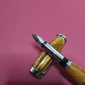 Fa toll , töltőtoll zebrano fából - otthon & életmód - papír, írószer - ceruza & toll - Meska.hu