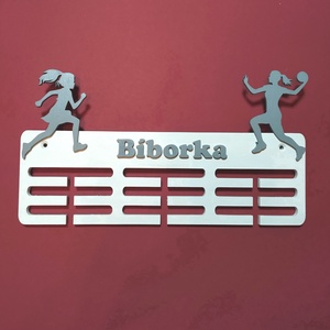 Névreszóló éremtartó, minden sporthoz - otthon & életmód - dekoráció - fali és függő dekoráció - falra akasztható dekor - Meska.hu