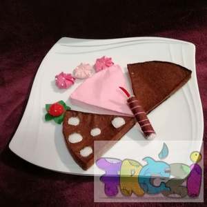 filc-süti tortaszelet - játék & sport - szerepjáték - Meska.hu