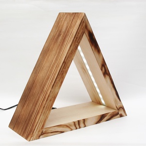 Minimál design éjjeli lámpa fából - otthon & életmód - lámpa - hangulatlámpa - Meska.hu