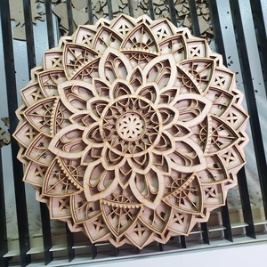 Mandala fa falikép - Meska.hu