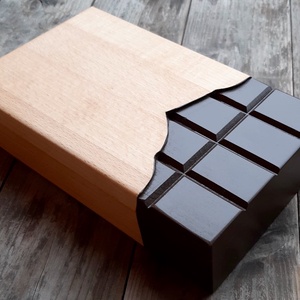 Csoki papírban csoki doboz - Meska.hu