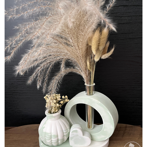 FruMera Olíva zöld akrilgyanta váza szett, , , MESKA