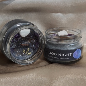 Good Night szójaviasz illatgyertya - otthon & életmód - gyertya, illat, aroma - gyertya - Meska.hu