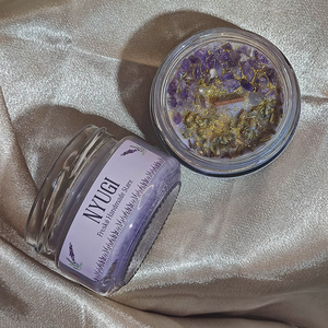 Nyugi szójaviasz illatgyertya - otthon & életmód - gyertya, illat, aroma - gyertya - Meska.hu