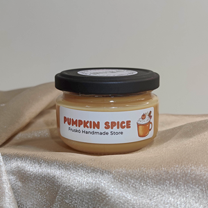 Pumpkin Spice szójaviasz illatgyertya - otthon & életmód - gyertya, illat, aroma - gyertya - Meska.hu