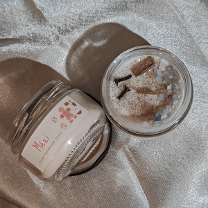 Mézi szójaviasz illatgyertya - otthon & életmód - gyertya, illat, aroma - gyertya - Meska.hu