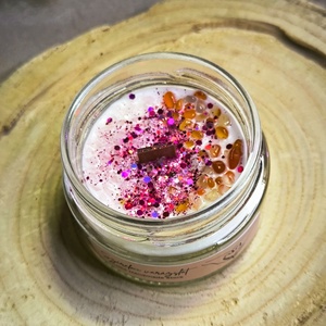 Szerelmi varázslat szójaviasz illatgyertya - otthon & életmód - gyertya, illat, aroma - gyertya - Meska.hu