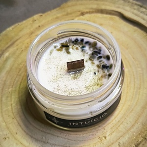 Intuíció szójaviasz illatgyertya - otthon & életmód - gyertya, illat, aroma - gyertya - Meska.hu