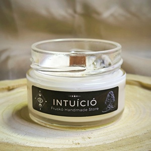 Intuíció szójaviasz illatgyertya - otthon & életmód - gyertya, illat, aroma - gyertya - Meska.hu