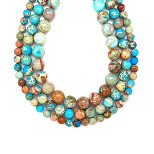 Regalit szin világoskék golyó 6-7mm ékszerkészítő alapanyag (füzér), Kellékek & szerszámok, Ásvány alapanyag, Ásványfüzér, , MESKA