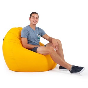 Sárga Kültéri XXL Babzsákfotel, , , MESKA