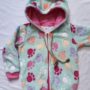 98-os wellsoft kapucnis kardigán, Ruha & Divat, Gyerekruha, Gyerek mellény, Varrás, MESKA