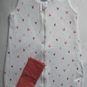 62 68 74 80 86 92 98 104 110 116 122 128 134 140 146 Tavaszi Téli Átmeneti pamut tipegő hálózsák RENDELÉSRE szívecskés - ruha & divat - gyerekruha - Meska.hu