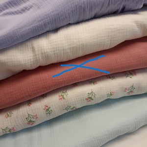 Nyári babatakaró 70x90 cm duplagéz és waffel - otthon & életmód - babaszoba, gyerekszoba - Meska.hu