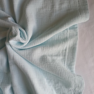 Felnőtt nyári kétrétegű géztakaró 140x200 cm duplagéz égkék - otthon & életmód - lakástextil - felnőtt takaró, pléd - Meska.hu