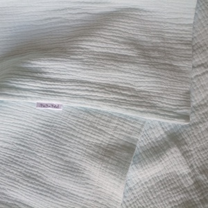 Felnőtt nyári kétrétegű géztakaró 140x200 cm duplagéz égkék - otthon & életmód - lakástextil - felnőtt takaró, pléd - Meska.hu