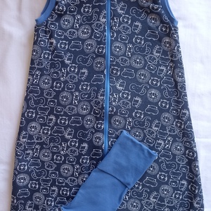 Őszi Téli pamut tipegő hálózsák RENDELÉSRE állatos 62  68 74 80 86 92 98 104 110 116 122 128 134 140 146 152  - baba - mama - babaruházat - tipegőhálózsák - Meska.hu